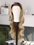 26" Beyoncé Bombshell Wig – Blonde Human Hair Blend